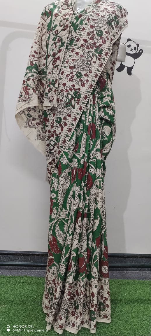 kalamkari sarees- colours of tradition