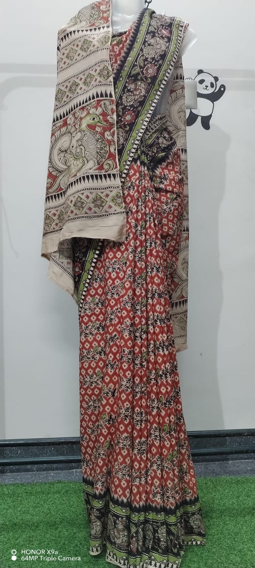 kalamkari sarees- colours of tradition
