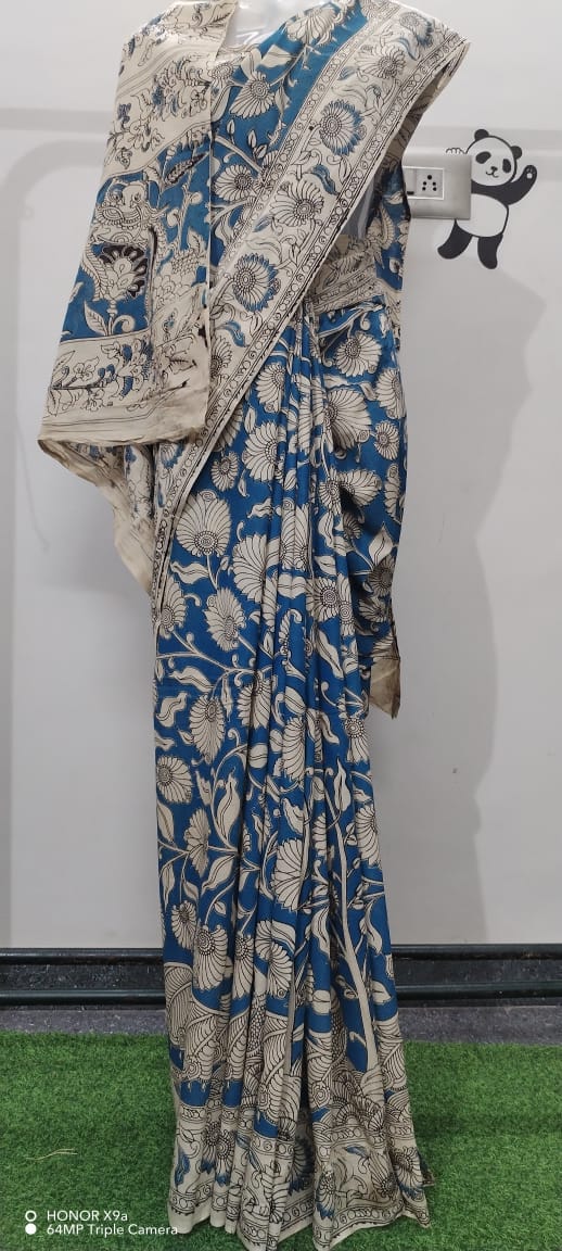 kalamkari sarees- colours of tradition