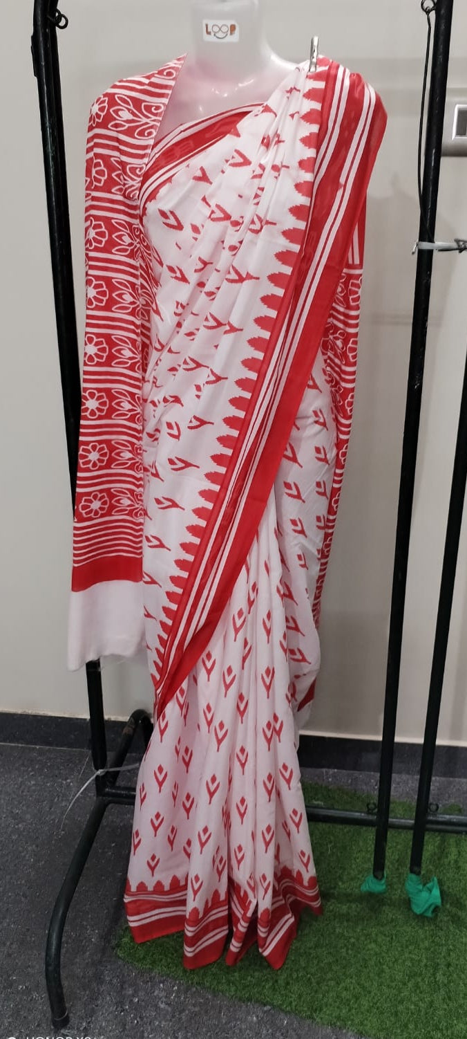 Softly stunning mul mul cotton sarees