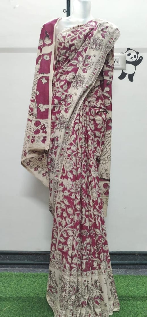 kalamkari sarees- colours of tradition