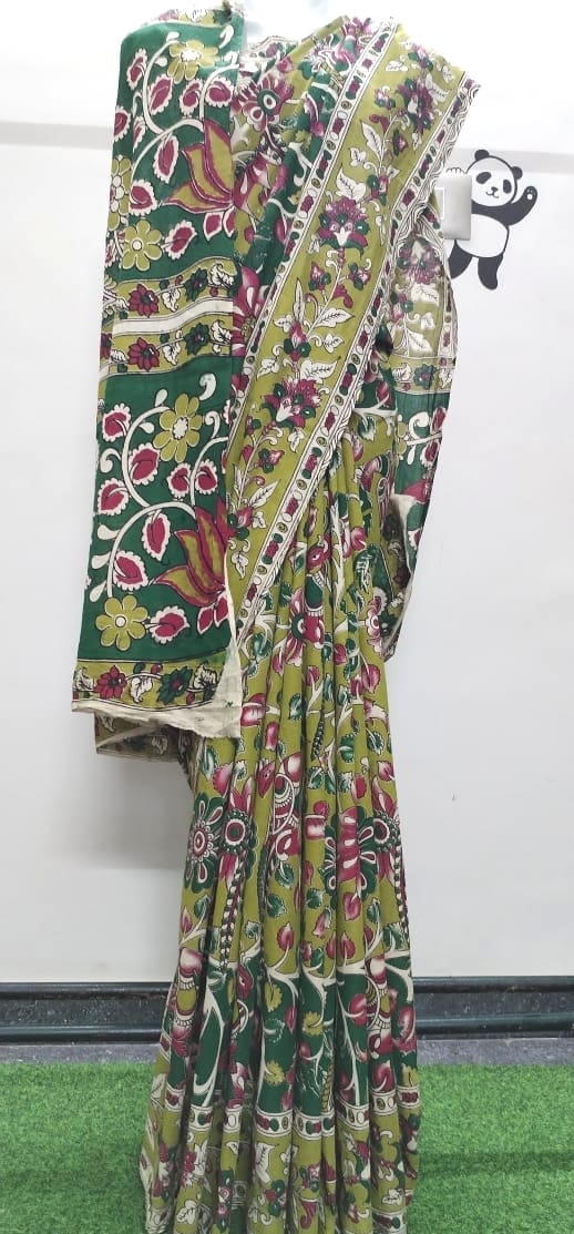 kalamkari sarees- colours of tradition