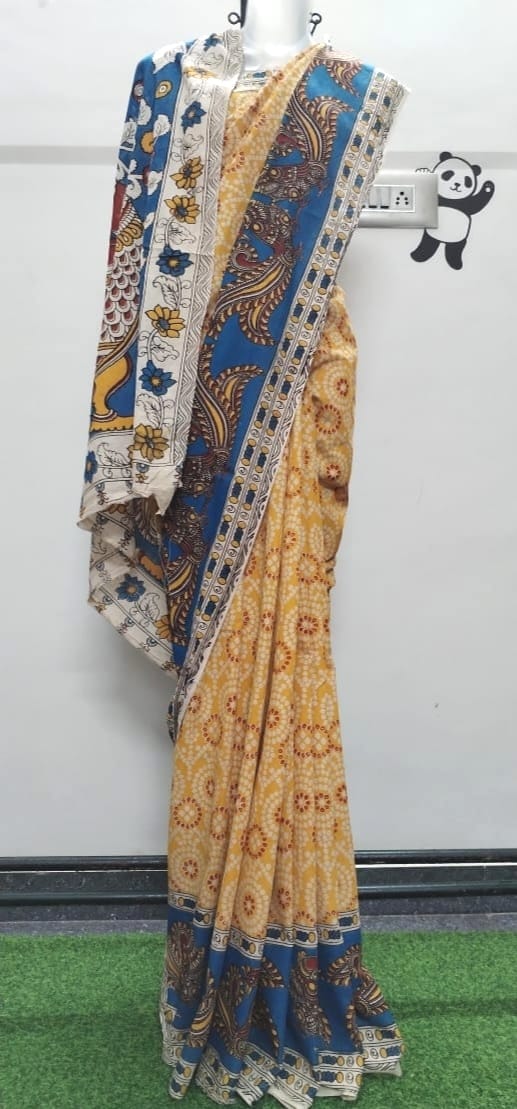 kalamkari sarees- colours of tradition