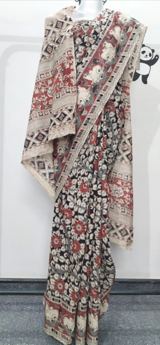 kalamkari sarees- colours of tradition